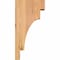Ekena Millwork Mediterranean Smooth Corbel, Western Red Cedar, 3 1/2"W x 8"D x 16"H COR04X08X16MED00SWR - alternate 4